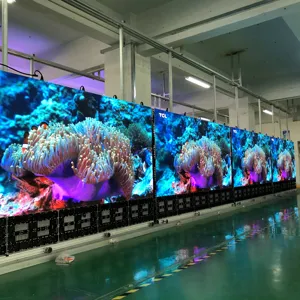 4K 8K Indoor Video Wall UHD LED P1.56 P1.87 Screen Panel Full Color Screen Complete System LED Video Wall Led Display Screen