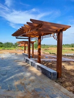 Treillis à vigne en aluminium de style chinois moderne, directement de l'usine, durable, écologique, pour jardin extérieur, cadre de plantes, finition poudrée