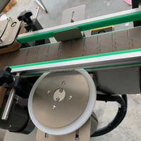 Vente chaude guangzhou autocollant applicateur auto-adhésif automatique surface plane étiqueteuse pour bocaux
