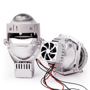 Grande remise P6 3 pouces phare LED lentille de projecteur Bi LED accessoires de système d'éclairage automatique pour phare <span class=keywords><strong>toyota</strong></span> <span class=keywords><strong>corolla</strong></span> - Product Image 1