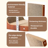 Nouveauté : Griffoir classique pour chat avec papier ondulé et boule à rouler pour chats