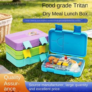 Primary Secondary School Students Lunch Box Portable Sealed Food Grade Bento Box <b>Microwave</b> Heating Cartoon Design Tableware - Product Image 2
