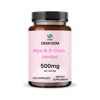 Capsules d'inositol pour le soutien de l'anxiété et du TDAH |   Sérum pour la Calme Mentale et la Santé Cérébrale, Marque Privée, Myo & D-Chiro Inositol Sans Sucre