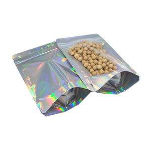 Transparent Food Clear <strong>Zip</strong> Lock Resealable Plastic Packaging Stand up <strong>Pouch</strong> With Zipper - Product Image 6