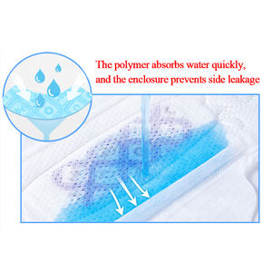 Penjualan paling laris langsung dari pabrik bantalan sanitasi berpori sekali pakai 420mm untuk produsen bantalan katun penyerap organik wanita grosir - Product Image 4