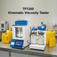 Viscosimètre Cinématique Entièrement Automatique TP7250, Surveillance des Liquides par Infrarouge, Contrôle Modulaire par Micro-ordinateur, Plage de Température 20-100°C