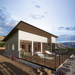 Bâtiment de bureau préfabriqué, modulaire et mobile en conteneur d'acier de 20/40 pieds, 2 à 5 chambres, de luxe, moderne et écologique - Product Image 1