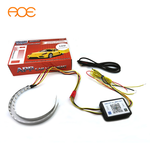 Phổ quát phù hợp cho bi led Xenon ống kính máy chiếu srgba mắt quỷ đuổi màu 360 RGB mắt quỷ - Product Image 3