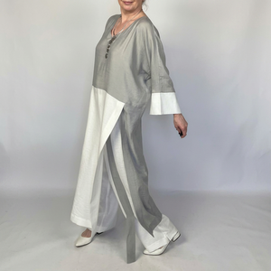 Abaya de luxe en satin de soie sur mesure à manches longues pour femme, haute qualité, anti-plis, faite à la main, vêtement islamique, taille unique - Product Image 1