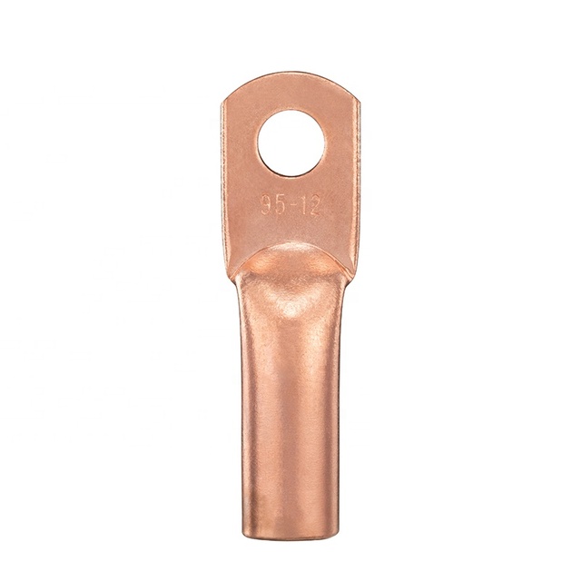 Copper Terminal Crimping Lugs DTG Type Copper Cable Lugs
