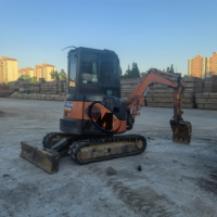 3 tonnes Hitachi zx30 excavatrice utilisée zaxis 30 petite pelleteuse zx30u 2 japonais-excavateur-d'occasion-vente