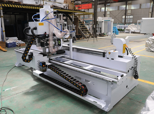 Máquina CNC para fabricar cerraduras y bisagras <span class=keywords><strong>de</strong></span> puertas, máquina CNC para mortajar orificios <span class=keywords><strong>de</strong></span> cerraduras en <span class=keywords><strong>madera</strong></span> - Product Image 2