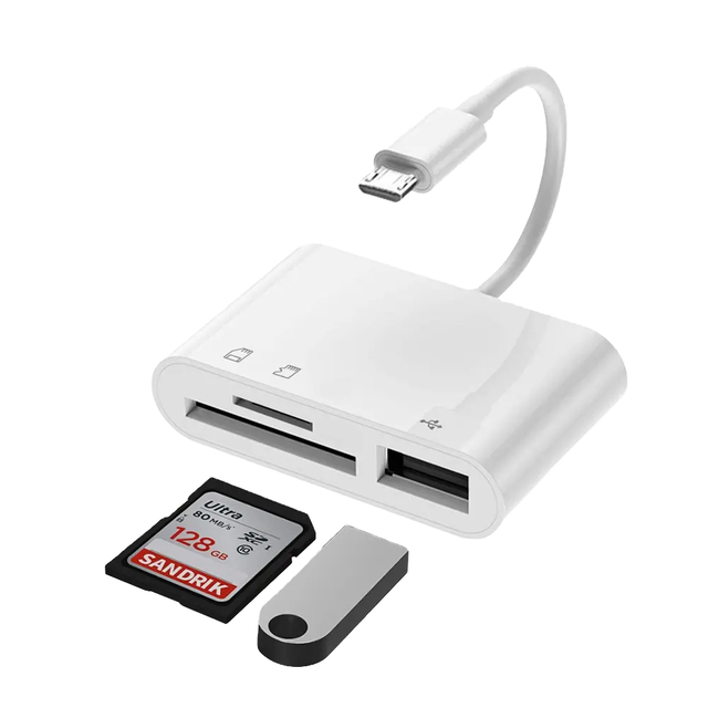 Type C Adapter TF CF SD Memory Card Reader OTG Writer Compact Flash USB-C for Pro Macbook Samsung Xiaomi Cardreader