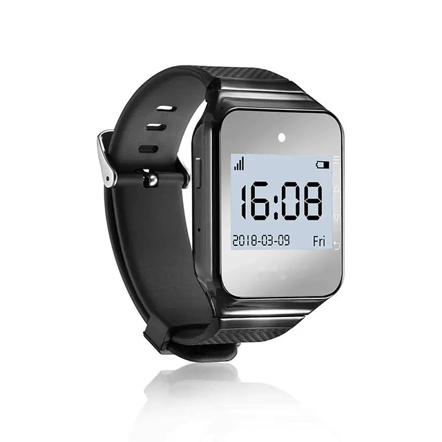 High Endurance Waterproof Wrist Call Receiver Wireless Intelligent Stable Receiving Watch Industrial Grade Pager