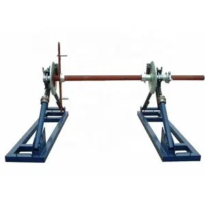 Transmission Line Detachable Type Wire Rope Reel Support Conductor Wire Rope Cable Reel Stand