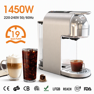 Macchina da Caffè Multi-Capsula 9 in 1 Compatibile con Nespresso DG K Cup Lavazza <span class=keywords><strong>Bialetti</strong></span> Amoretti Mo Caffè in Polvere - Product Image 3