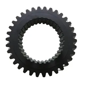 High Precision Machined Steel Transmission Motor Helical Gear With Anodized Finished