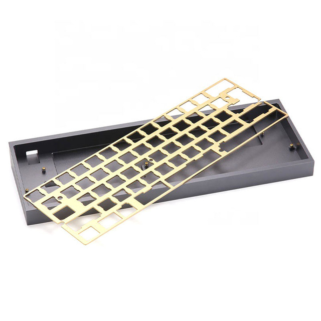 Custom Aluminum Metal Keyboard Plate Hot Swap Driver Software Aluminum Alloy Case DIY Mechanical Keyboard Kit CNC Machining Part