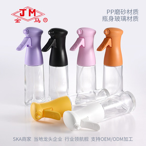 Rociador de aceite Jm de 250 ml, botella pulverizadora con botón de presión de grado alimenticio para cocinar, freír, ensaladas y asar. - Product Image 4