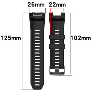 <span class=keywords><strong>Bracelet</strong></span> en Silicone officiel Tschick pour <span class=keywords><strong>Garmin</strong></span> <span class=keywords><strong>Instinct</strong></span> 2X montre intelligente Correa <span class=keywords><strong>Bracelet</strong></span> de remplacement <span class=keywords><strong>bracelet</strong></span> pour <span class=keywords><strong>Instinct</strong></span> 2X Correa - Product Image 4