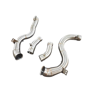 Tubo de escape Contach para Mercedes-Benz GLC63 Racing Downpipe - Product Image 1