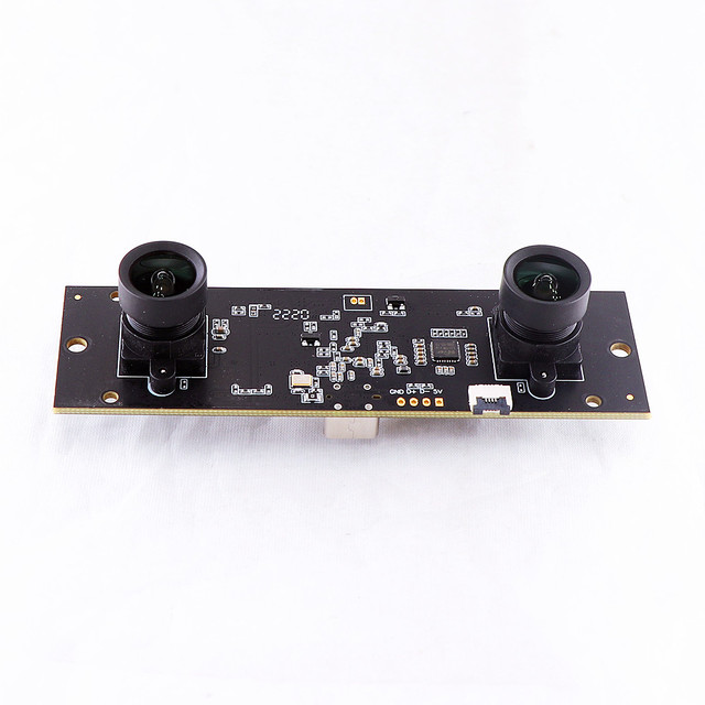 1080P USB3.0 Raw Data YUY2 Stereo Webcam Synchronization Dual Lens Camera Module for 3D VR Face Recognition Depth Measurement