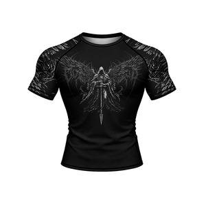 Pakaian Cody Lundin MMA Rashguard Cosplay Kaos Pria Kompresi Cetak 3D - Product Image 2