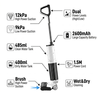 Robot aspirateur de sol et laveuse 2 en 1 Robot aspirateur et de lavage robotique intelligent pour sol dur tapis nettoyage à domicile