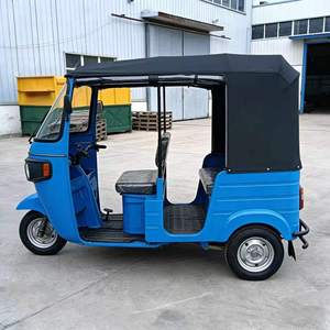 Tuk-tuk de Exportación a Gasolina, Doble Plataforma, con Motor Vertical Refrigerado por Agua, Carrocería Abierta, 201-250cc, 50-70Km/h - Product Image 6