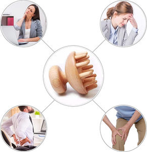 Peigne de massage du cuir chevelu en forme de pieuvre, masseur corporel pour la circulation sanguine et l'amélioration des points d'acupuncture - Product Image 4