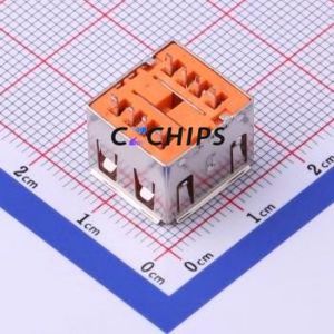 907-312A1111Y10210 <b>USB</b> Connector Through hole Component (THT) Connector Type-<b>A</b> <b>USB</b> <b>2.0</b> Female Through Hole - Product Image 2