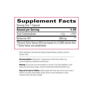 Cápsulas de Berberina Hcl, Suplemento Natural de Extracto Herbal de Berberina 500 mg, Marca Privada OEM - Product Image 2