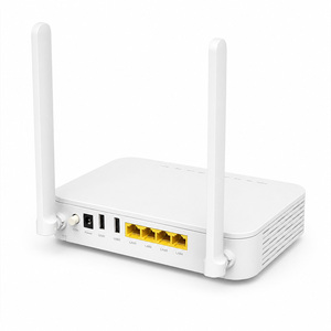 221N-2 XPON ONU AC1200 Wifi 5 4GE+1TEL+2USB 2 เสาอากาศภายนอก ไฟเบอร์ โฮม ONT อุปกรณ์ไฟเบอร์ออปติก - Product Image 3