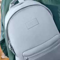 Sac à dos pour ordinateur portable, mini, élégant, antivol, tendance, unisexe, léger, en néoprène, pour un usage quotidien à l'école