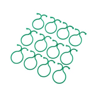 Clips de Plástico Verde en Forma de Ocho Haihua para Enredaderas y Ramas de Flores, Soporte para Uso en Jardín - Product Image 3