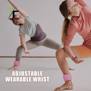 1lb 2lb 4lb điện Vòng đeo tay tập luyện trọng lượng mắt cá chân Bangles thể dục Silicone có thể điều chỉnh mặc cổ tay mắt cá chân trọng lượng - Product Image 6