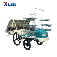Semoir multifonctionnel pour riz, machine à repiquer les semis de riz, transplanteur de riz à 4/5/6 rangs pour la plantation sur rizières
