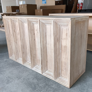 דלפק בר עתיק בהתאמה אישית, להשכרה מסחרית, עמיד, מעץ מלא, מגולף בעבודת יד, לאירועים וחתונות - Product Image 5