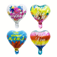 Nouveaux ballons en aluminium de 10 pouces pour la Saint-Valentin, la fête des mères, les anniversaires, la pleine lune, la décoration de fête, poisson