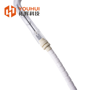 Youhui Single <b>Tube</b> White Coated U Shaped Infrared <b>Heating</b> Lamp Quartz Electric Fast <b>Heating</b> For Bathroom Heater Parts - Product Image 1