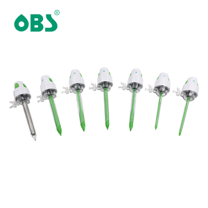 Trócar Laparoscópico Desechable Verde OBS, Precio de Fábrica, Trócar Quirúrgico para Cirugía Mínimamente Invasiva - Product Image 2