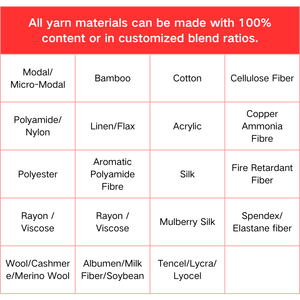Fil mélangé en coton, nylon et <span class=keywords><strong>laine</strong></span>, non teint, personnalisable, pour tricot et tissage, vente en gros - Product Image 3