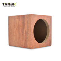 Boîte vide pour caisson de basses de voiture, boîte en bois, coque, 6,5/6 pouces, caisson de basses audio de voiture de haute qualité, boîte vide pour haut-parleur