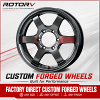 Jantes en alliage forgé personnalisées RAYS TE37SB SL 16-24 pouces 6x139.7 pour Toyota Hiace Nissan NV350 Caravan Mitsubishi Triton Hilux