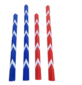 แผ่นกันกระแทกมุมสะท้อนแสงรูปตัว L สำหรับเสาจอดรถและผนังโรงรถ - Product Image 3