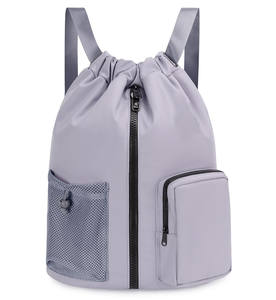 Muestra Gratis, Bolsa de Natación Multiusos para Viajes, Ligera, Moderna, Deportiva, Impermeable, con Cordón - Product Image 1