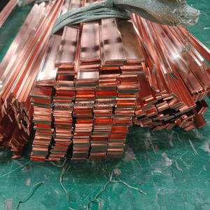 נחושת <span class=keywords><strong>busbar</strong></span> 20 x10 30x10 בגודל מותאם אישית מוליך נחושת מרובע/קצה עגול - Product Image 3