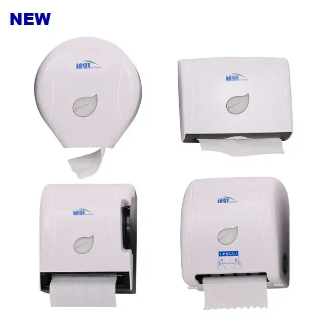 New Bathroom Wall Mounted Plastic Toilet Roll Tissue Paper Towel Dispenser