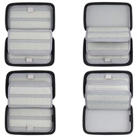 Étui pour cartes Sim de grande capacité, étanche et personnalisé, rangement rigide pour cartes mémoire, pochette de transport EVA, étuis de jeu pour carte SD