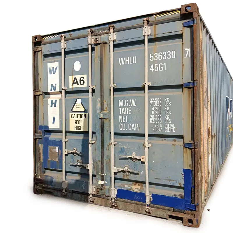 SWWLS gebrauchte Container zum Verkauf 20 Fuß 40 Fuß HC-Container Luft-/Seefrachtversand Shenzhen Shanghai nach den USA Versand